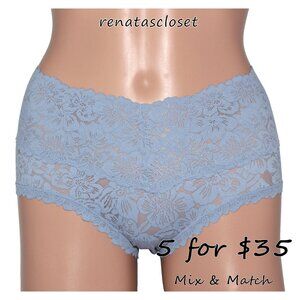 Aerie Women's Show-Off Rosey Lace Boybrief Underwear NWT